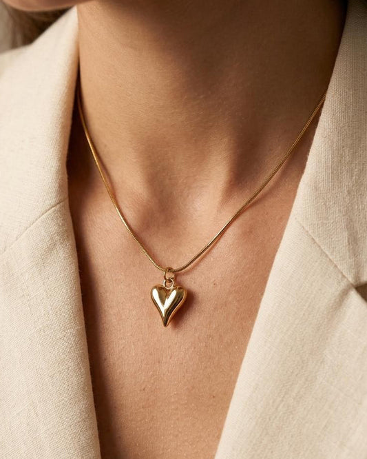 Sleek Heart Pendant